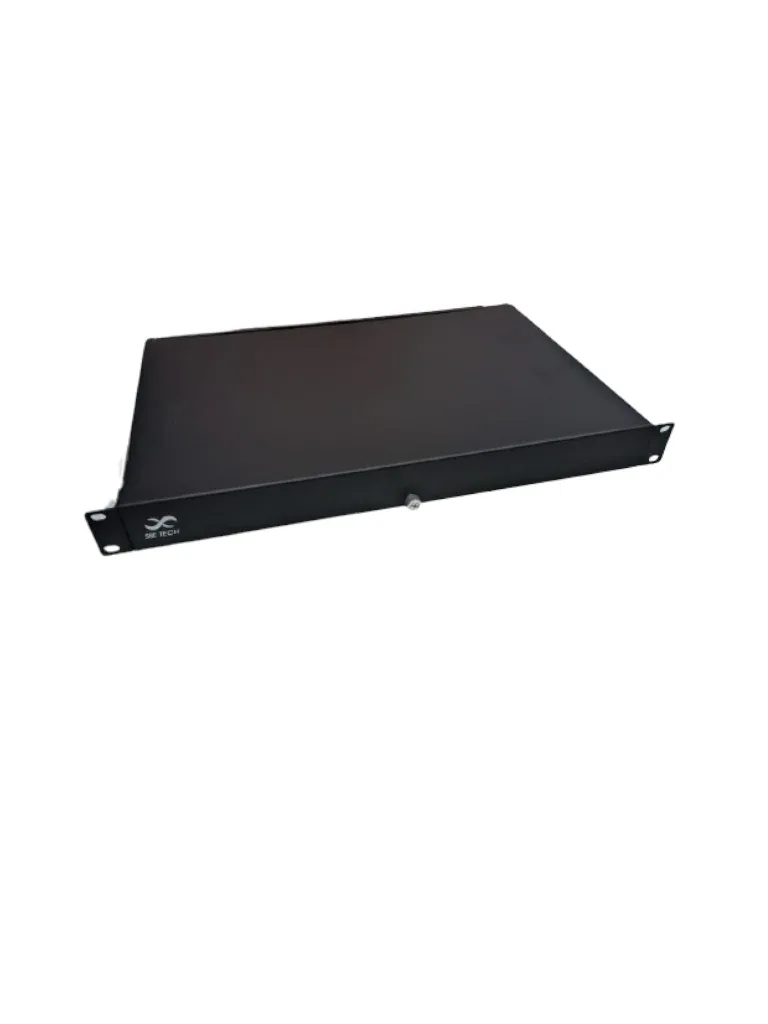 SBE TECH SBE-DFO12 - Distribuidor de Fibra Óptica recibe hasta 2 placas con 6 acopladores, 1UR.
