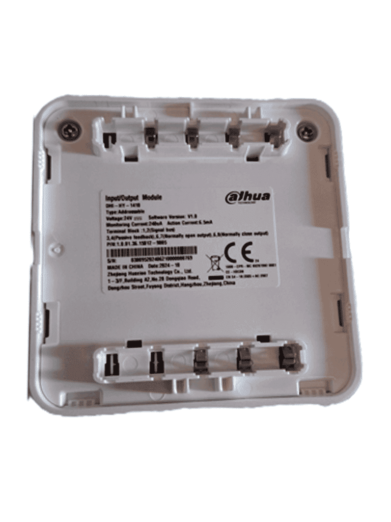 DAHUA WISUALARM HY-1410 - Modulo de Entrada y Salida Direccionable/ 2 hilos/ Cumple con Estandar: EN54-18/ Microprocesador Integrado/ Rendimiento Estable/ 24 VDC/