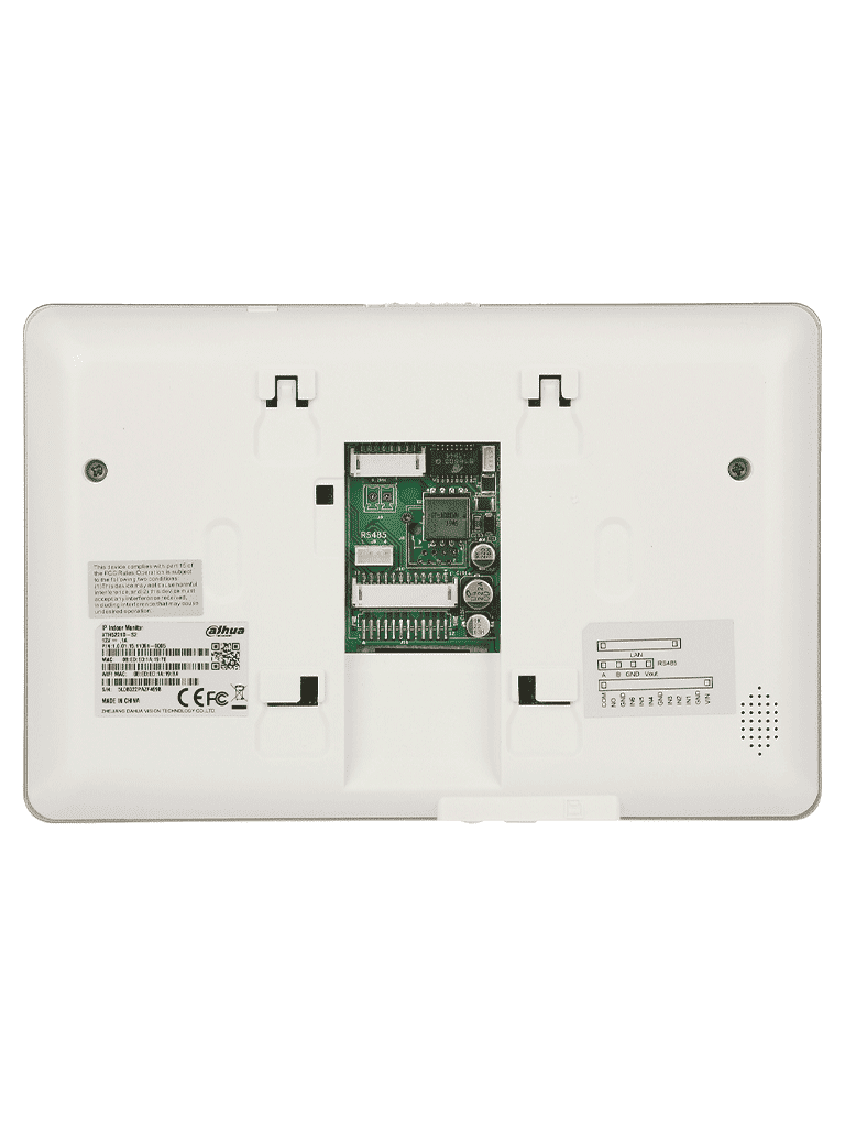 DAHUA VTH5221DS2 - Monitor IP Touch de 7" con conectividad WiFi y Ethernet, compatible con PoE 802.3af. Admite MicroSD de hasta 32GB, soporta hasta 32 cámaras IP,  Ideal para sistemas de vigilancia avanzados