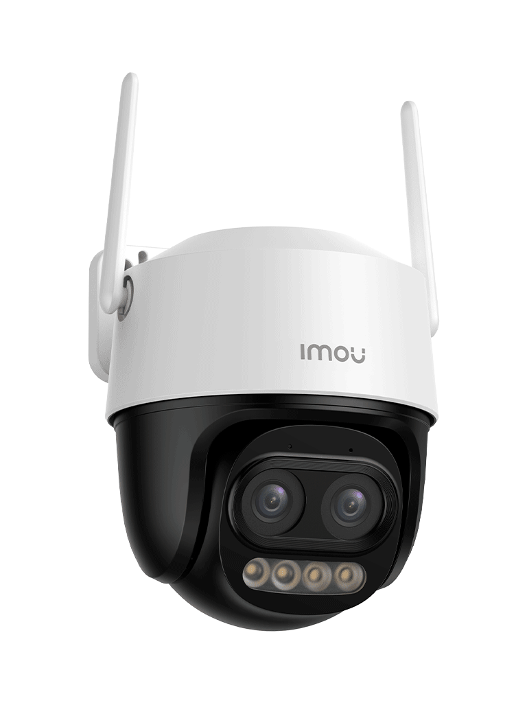 IMOU Cruiser Z (IPC-S7DN-5M0WEZ-imou)- Cámara IP PT Dual Wifi Full Color de 5MP/ Lente Fijo de 5 Megapíxeles/ IMOU Sense/ 56 Metros de Iluminación Nocturna/ Micrófono y Altavoz Integrados/ Audio Bidireccional / 12X Zoom / IP66