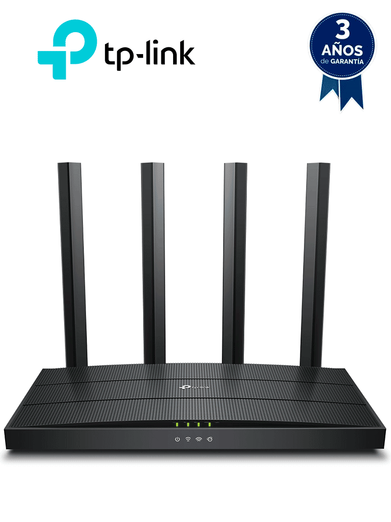 TP-LINK Archer AX12 - Ruteador WiFi 6 AX 1500Mbps con 1 puerto WAN RJ45 Gigabit Ethernet, 3 puertos LAN RJ45 Gigabit Ethernet, tecnologías MU-MIMO y OFDMA, además 4 antenas con Beamforming. — TP-Link · SKU TPL3660005