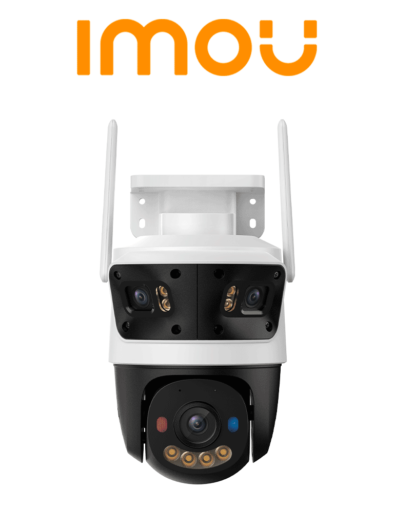 IMOU Cruiser Triple 11MP (IPC-S7UN-11M0WED ) - Camara IP PT Triple Wifi Smart Color 11MP con 2 lentes Fijos de 3 Megapixeles + Lente PT 5 Megapixeles / Dual SD 512GB c/u / Disuasión Activa / Audio Bidireccional — Imou · SKU IMO0150008