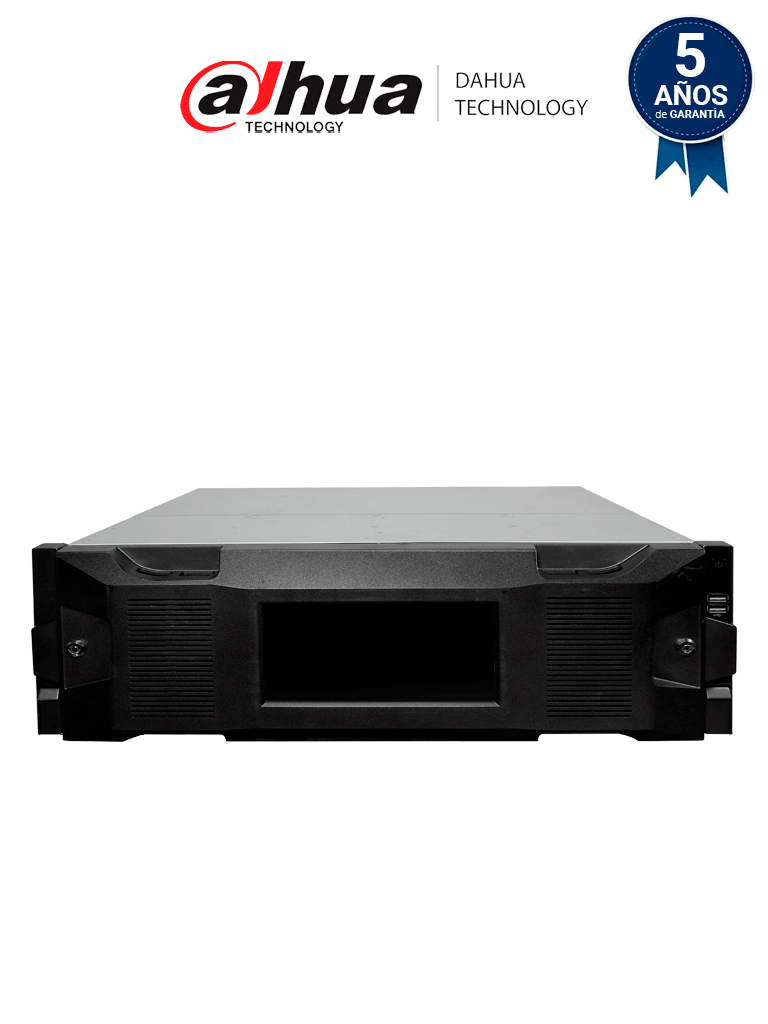 DAHUA DHI-IVSS7024DR-16M - Servidor de Videovigilancia Inteligente WizMind 4U/ 256 Canales/ Soporta 24 Discos Duros/ Ancho de Banda 512 Mbps/ Hasta 192 Canales de IA IVS, Reconocimiento Facial y Metadatos/ Raid 0, 1, 5, 6, 10, 50 y 60/ Fuente Redundante/