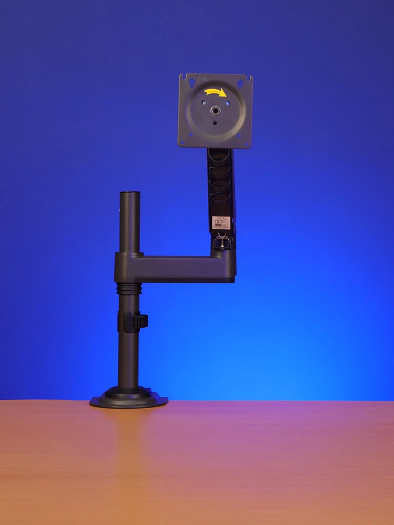 TCE H100 - Soporte de Escritorio para Pantallas de 22 a 35" , Carga Máxima 9 Kg , VESA 75x75mm / 100x100mm , Ajuste Inclinación y Rotación