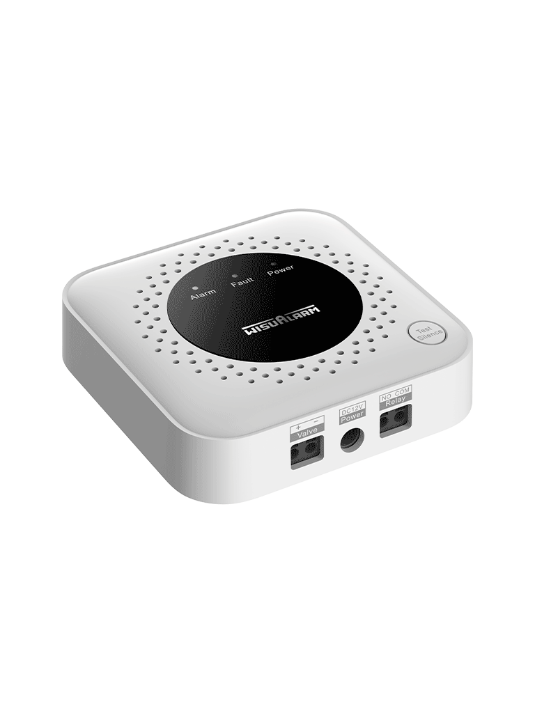 DAHUA WISUALARM DHI-HY-GB40A -Detector de gas propano (C₃H₈) autónomo, sensor de gas catalítico, salida de relevador, salida de válvula, detección de temperatura ambiente, alarma de 70 dB, LED indicadores, certificación CE,