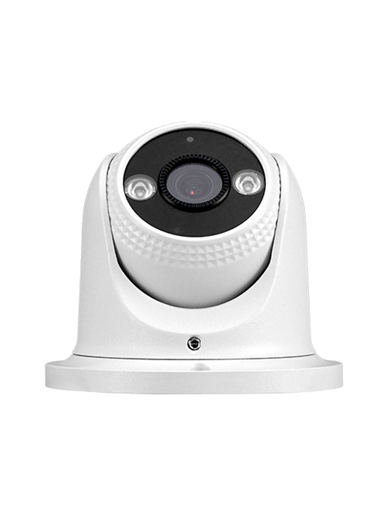ZKTECO ES-855P31C-S8-MI-S-HL - Cámara IP Domo Híbrida Inteligente de 5 MP, Serie BioSense, Lente 3.6 mm, Micrófono Integrado, Video Analítico IVA, Visión nocturna híbrida: IR 40 m / Luz blanca 30 m, PoE, IP67, Onvif y Carcasa Metálica