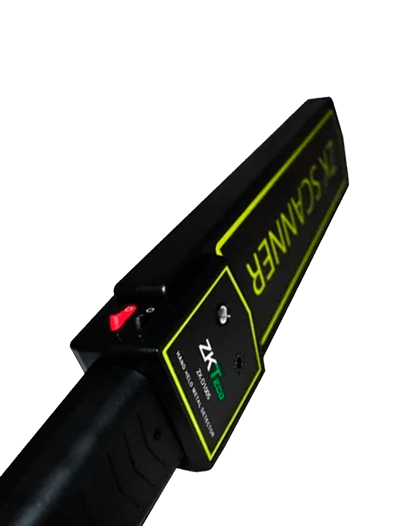 ZKTECO D100S - Detector portátil con batería de litio, alarma configurable y 75 decibeles de intensidad. Ideal para seguridad, fábricas y educación.