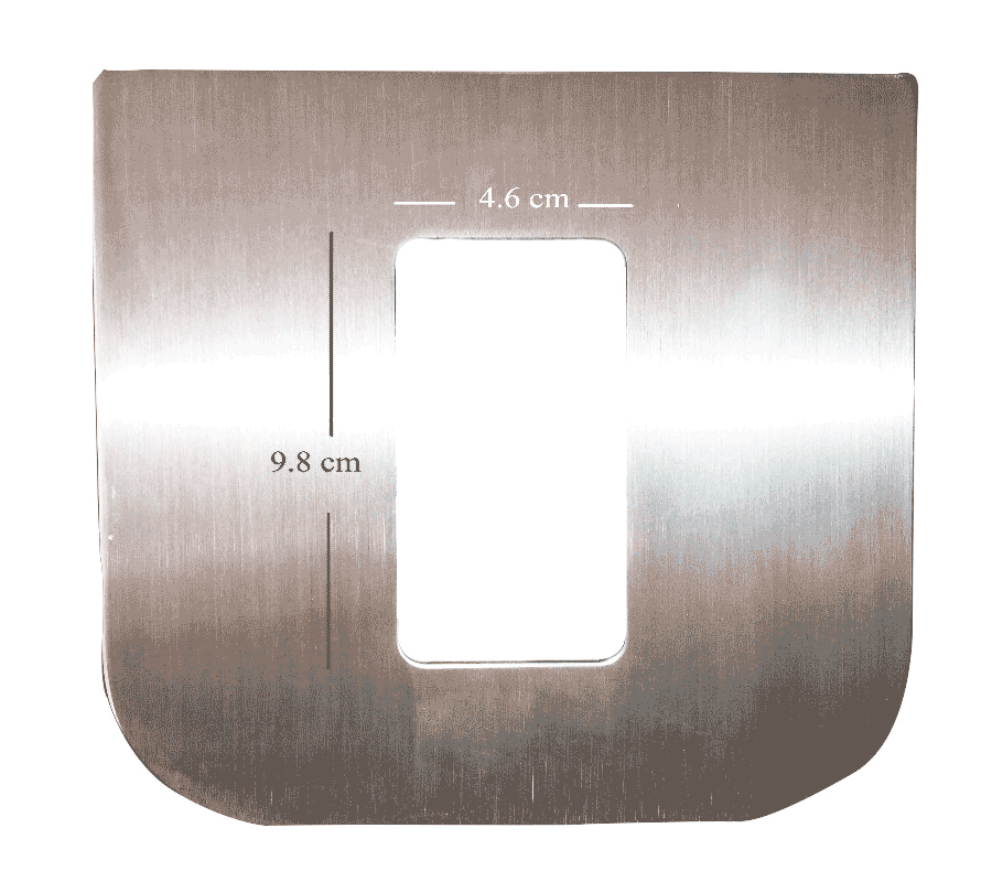 ZKTECO FP2100 - Accesorio para Montaje de Lectoras/ Compatible con Lector FR1200 u otros/ Para Torniquete Modelo TS2100.