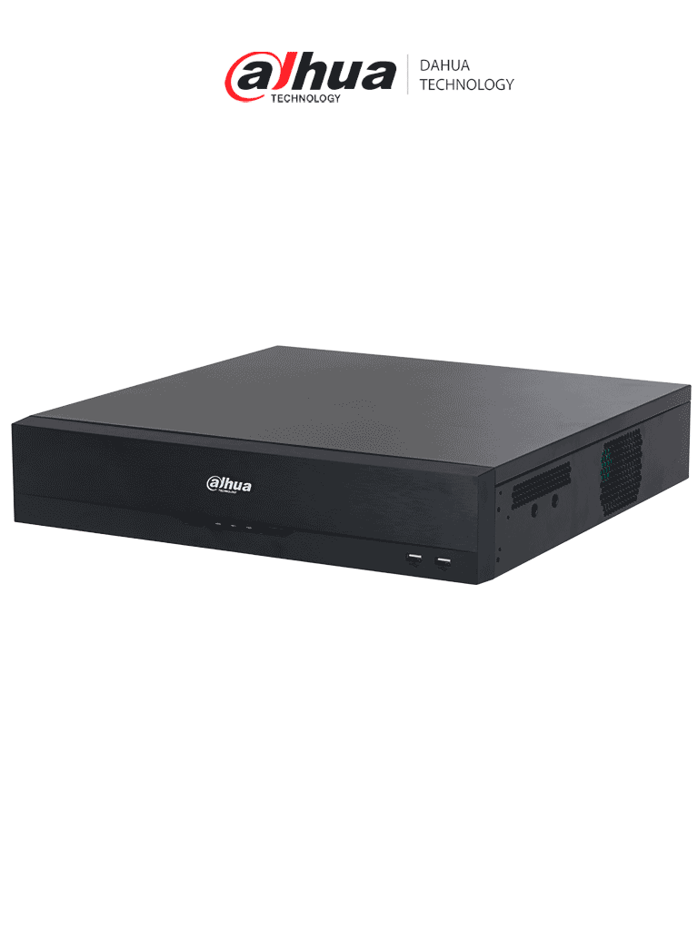 DAHUA DHI-NVR5832-16P-EI2 -NVR de 32 canales IP 8K con 16 puertos PoE y 8 puertos ePoE/ Tecnología Acupick/ detección y reconocimiento facial/ ANPR/ SMD/ Conteo de Personas/ IA por cámara/ 8HDD/ RAID 0/1/5/6/10/ 448 Mbps/8K HDMI output/ — Dahua Technology · SKU DHT0210020