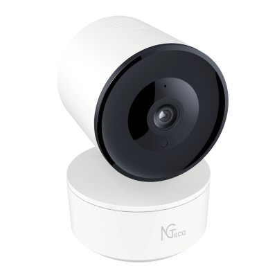 NGTECO NGC2301 - Cámara PT WiFi / 1080p / Distancia IR 5 metros / Detección de movimiento / Movimiento 355° horizontal, 80° vertical / Almacenamiento Local y en la Nube / Control Remoto / Audio Bi-direccional / Funciona con Alexa
