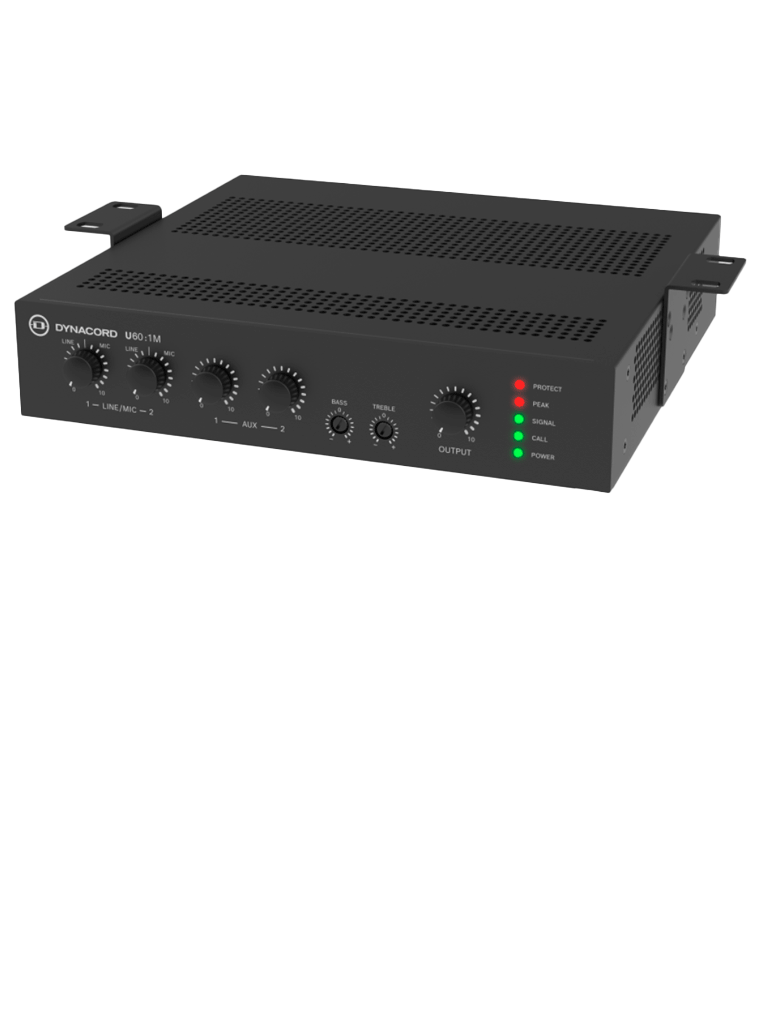 BOSCH M_U601MUS - Amplificador Mixer 60W / 1 Canal / DYNACORD