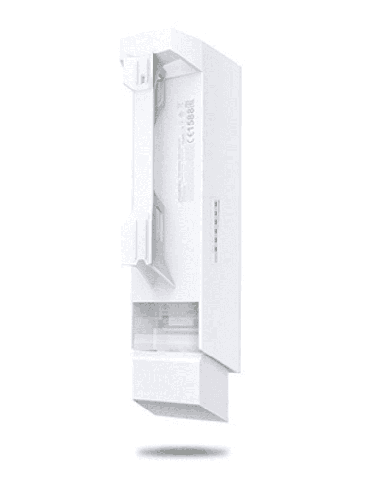 TP-LINK CPE210 - Radio CPE para exteriores con antena integrada de 9dBi en 2.4GHz a 300Mbps, MIMO 2x2, Pharos MAXtream TDMA, Modos: AP, Cliente, Router AP, Cliente Router AP (WISP)