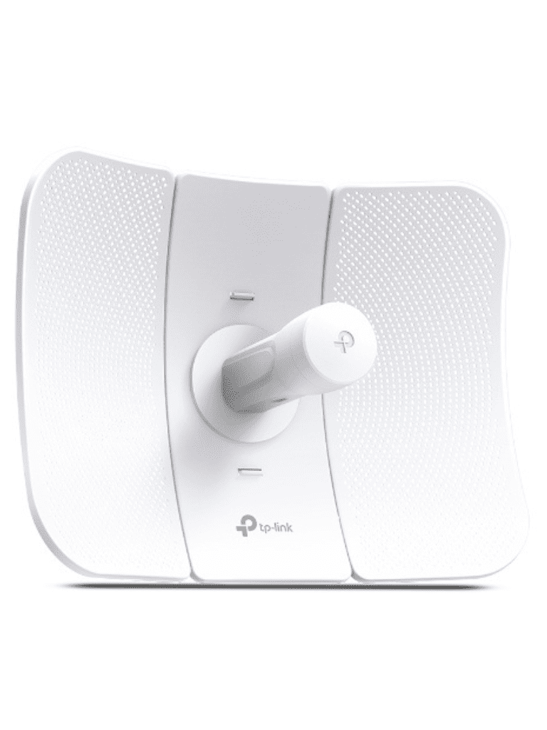 TP-LINK CPE710 - CPE de Exterior 5GHz AC 867Mbps 23dBi de alta ganancia MIMO 2×2, ideal para aplicaciones de larga distancia, Pharos Control para adminstración centralizada y modos de operación: AP, Cliente, Repetidor, AP Router/ AP Cliente Router (WISP)
