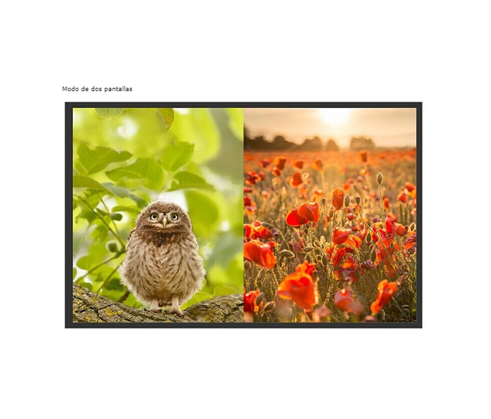 SAXXON LKV401MS- Switch de Video HDMI Multivista para 4 Entradas y 1 Salida/ Resolución 1080p@60Hz/ Múltiples Modos de Vista: Modo Dual y 3 Modos Cuádruples/ Muestra el Video de 4 Dispositivos en un Monitor