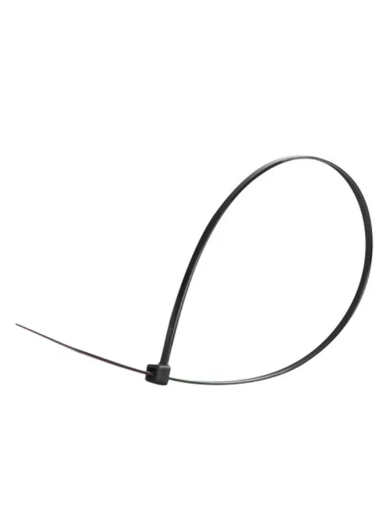 SBE TECH CN36X200BK - Cincho sujetacable 3.6x200 mm color negro, bolsa con 100 piezas, nylon