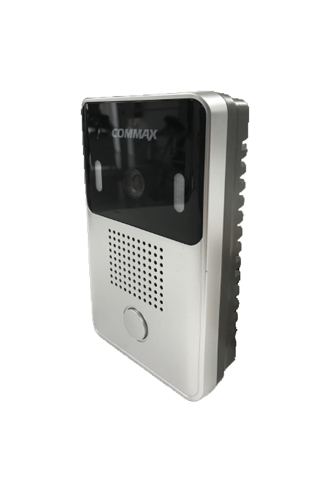 COMMAX DRC4Y - Frente de Calle para Videoportero, Cámara 960H y Sensor de Luz, Volumen Ajustable, Compatible con Cualquier Monitor COMMAX y Cubierta CMX2260001
