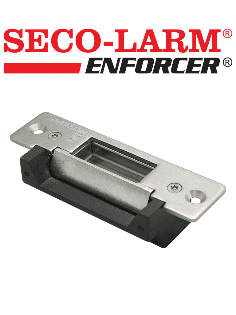Seco-Larm SD-995C - Contrachapa eléctrica Fail-secure or Fail-safe, 12VDC