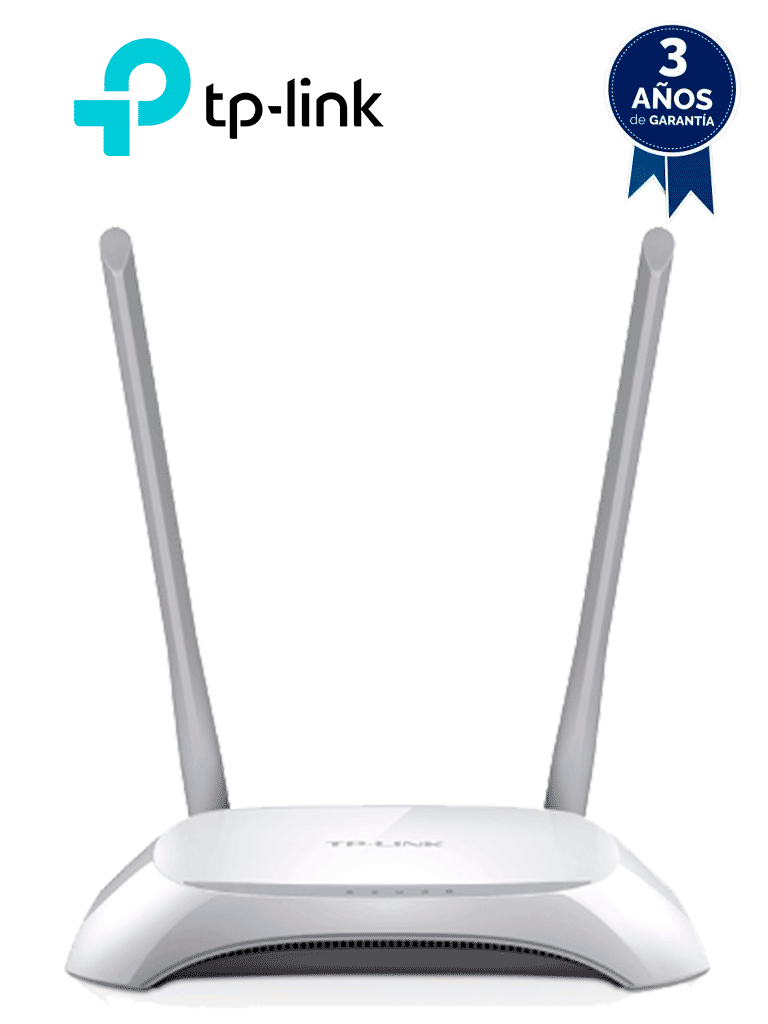 TP-LINK TL-WR850N - Ruteador Inalambrico/ Velocidad de Hasta 300Mbps/ WiFi 4 802.11n & b & g 2.4 GHz/ 2 Antenas Fijas Para WiFi/ 1 Puerto WAN FE para Conexion a Internet/, 4 puertos LAN FE/ Ideal para Servicios WISP & Casa & Pequeños Negocios — TP-Link · SKU TPL3660004