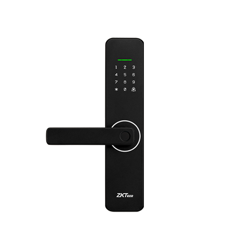 ZKTECO ML100 - Cerradura inteligente bidireccional con sensor de huella digital / Codigos aleatorios con app / 300 usuarios / WiFi / Compatible con ZSmart