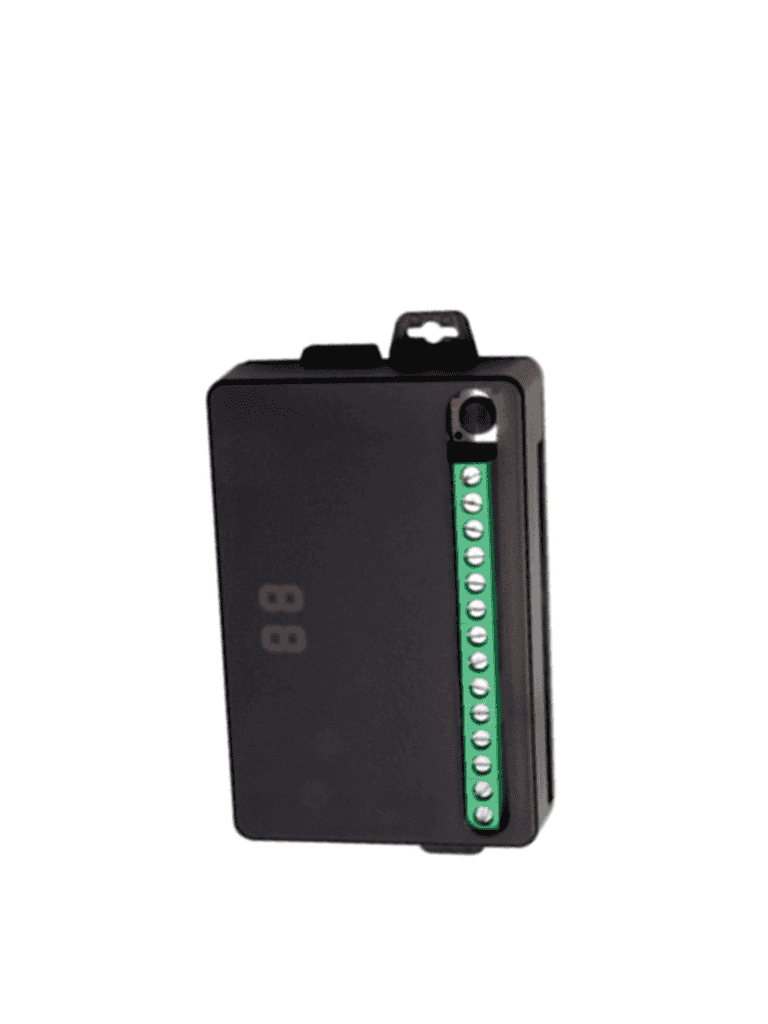 Seco-Larm SK910RD4 - Receptor de 4 Canales Independientes (4 Relevadores independientes) Inalámbrico compatible con todos los transmisores seco-larm 315MHZ