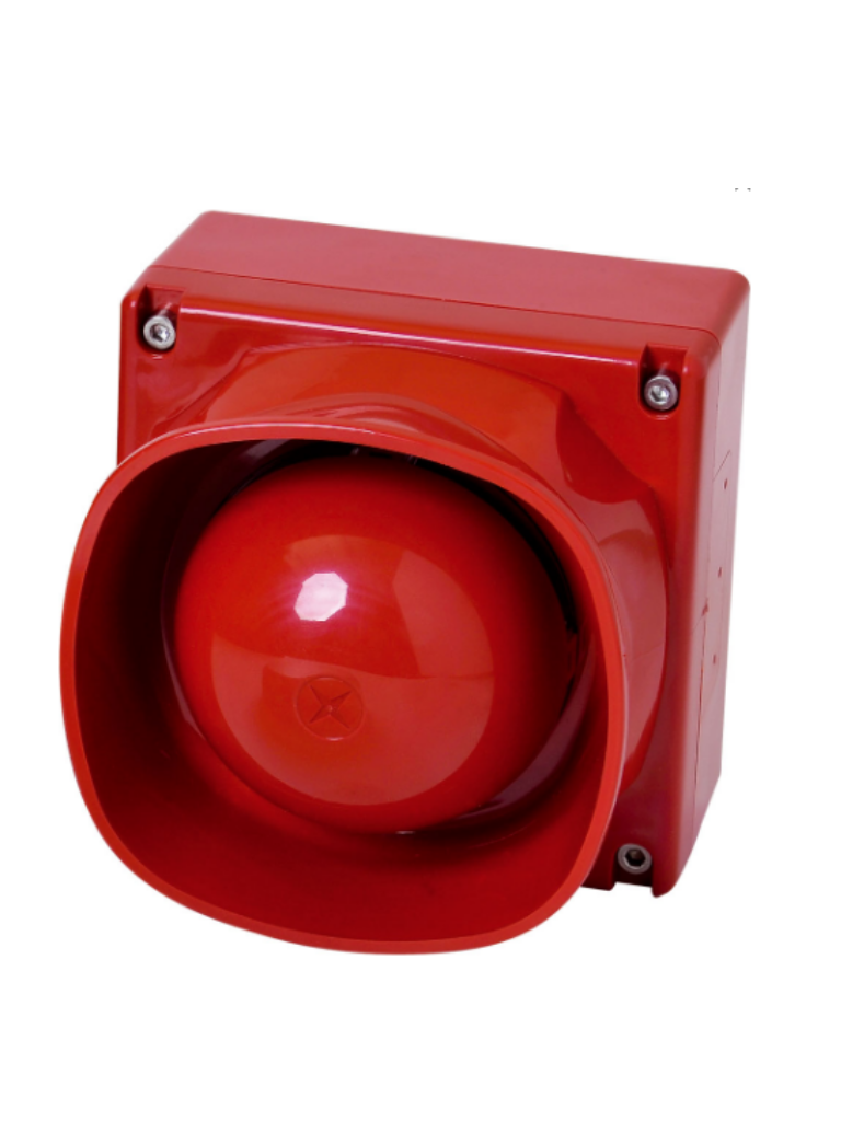 BOSCH F_FNM420BRD - Sirena para exterior / Color roja / LSN I MPROVED / Hasta 102  dB volumen de Soluciones