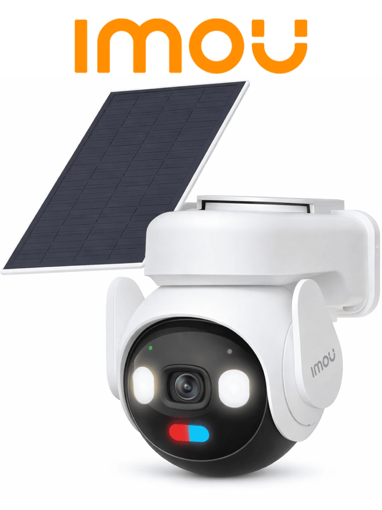 IMOU AOV PT 5MP (IPC-B7ED-5M0TEA-AM/FSP14) -Camara IP PT de 5 MP/ Conexión dual 4G+Wi-Fi/ Grabación Continua 365 días (AOV-AlwaysOnVideo)/ Batería de Alta Duración/Ranura para Micro SD 512GB/Incluye Panel Solar/ Detección humana y Vehículos/ — Imou · SKU IMO0150020