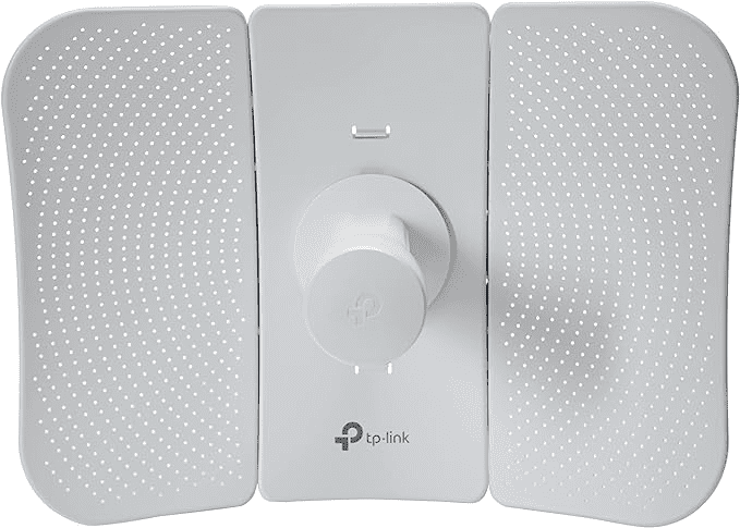 TP-LINK CPE605 - CPE para exteriores de 5 GHz, 150 Mbps, 23 dBi, Hasta 150 Mbps con velocidades de datos inalámbricas de 5 GHz, Tecnología Pharos MAXtream TDMA, Pharos Control para administración centralizada.