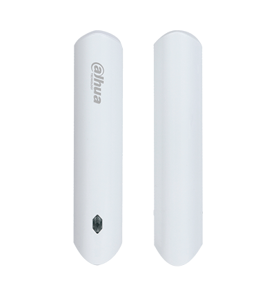 DAHUA DHI-ARD323-W2 - Contacto magnético inalámbrico para interior, Entrada de contacto seco, LED indicador, Alarma de batería baja, App DMSS, Frecuencia 433 MHz, Tecnología: AirShield, Compatible con HUB 1.0 y HUB 2.0