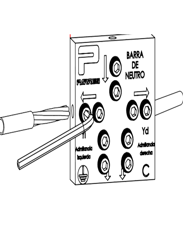 PARRES GBTPGSPT-45 Gabinete para tierra física POWER GROUND BARRA DE TIERRAS SPT-45 / 30cm x 20cm x 15cm /Acero al carbón pintura electrostática. Con barra de conexión con opresores integrados para cables de calibre 1/0 AWG.