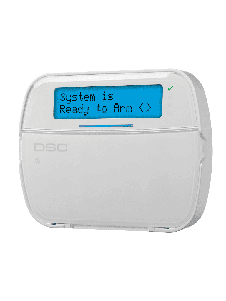 DSC-HS2LCDPRO - Teclado Cableado LCD Alfanumérico admite 248 zonas con 32 caracteres compatible con  panel PRO
