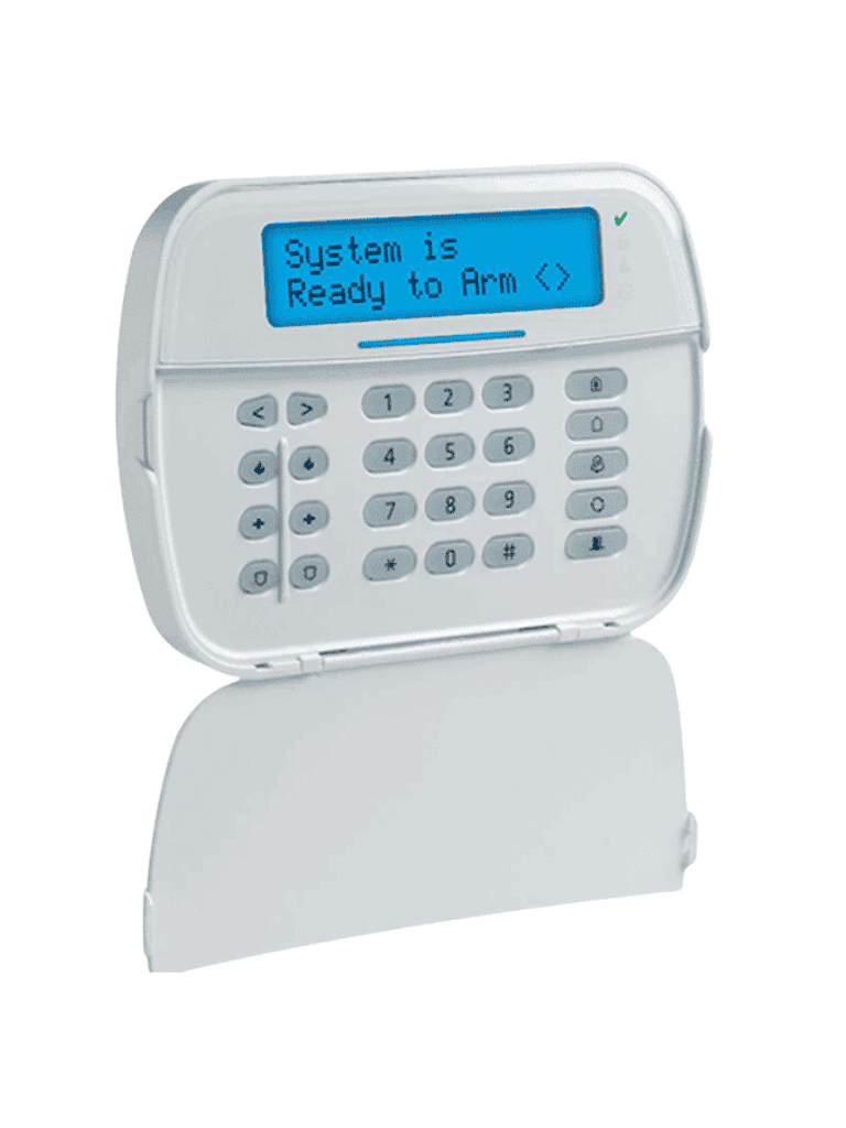 DSC HS2LCDN - Teclado Cableado LCD Alfanumérico de 32 caracteres admite 128 zonas compatible con NEO