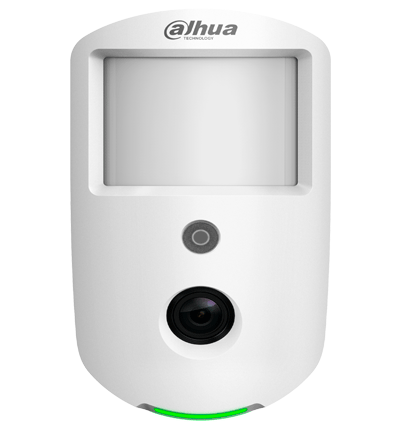 DAHUA DHI-ARD1731-W2 - Cámara PIR inalámbrica, Detector de movimiento con foto verificación, Resolución: 1600×1200, Apertura de 88°, IR de 12m, Inmunidad de mascotas, App DMSS, Frecuencia 433 MHz, Tecnología: AirShield, Compatible con HUB 1.0 y HUB 2.0