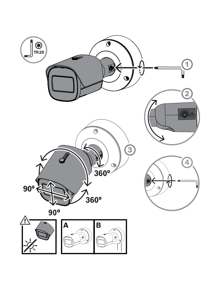 BOSCH V_NBE5703AL - Cámara Bullet 5MP HDR 3.2-10.5mm IP66/67 IK10 / DINION 5100i