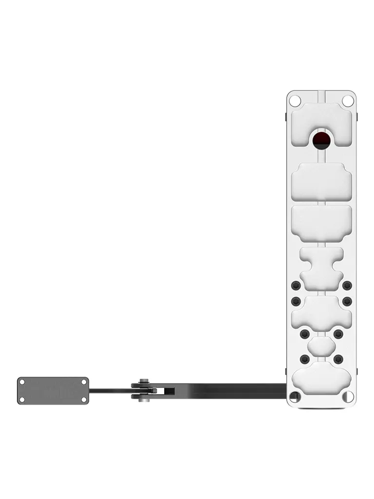 ZKTECO ZK-SHD-190L – Automatizador de Puerta Abatible de Montaje Lateral hasta 260 kg, IPX4, Velocidad Ajustable y 1 Millón de Ciclos