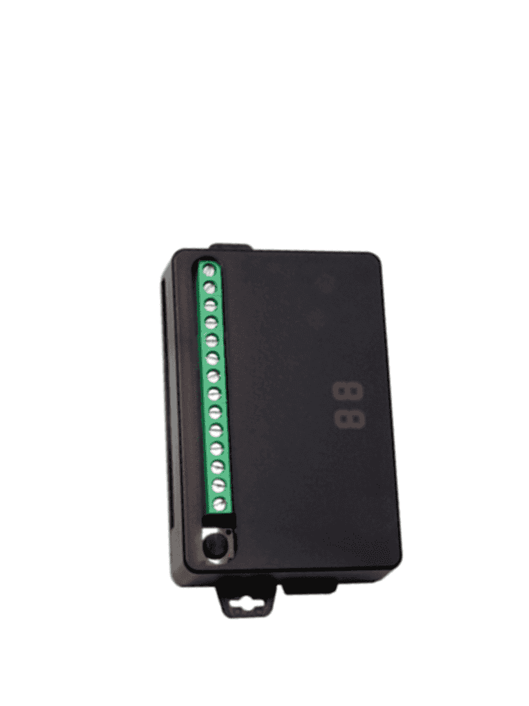 Seco-Larm SK910RD4 - Receptor de 4 Canales Independientes (4 Relevadores independientes) Inalámbrico compatible con todos los transmisores seco-larm 315MHZ