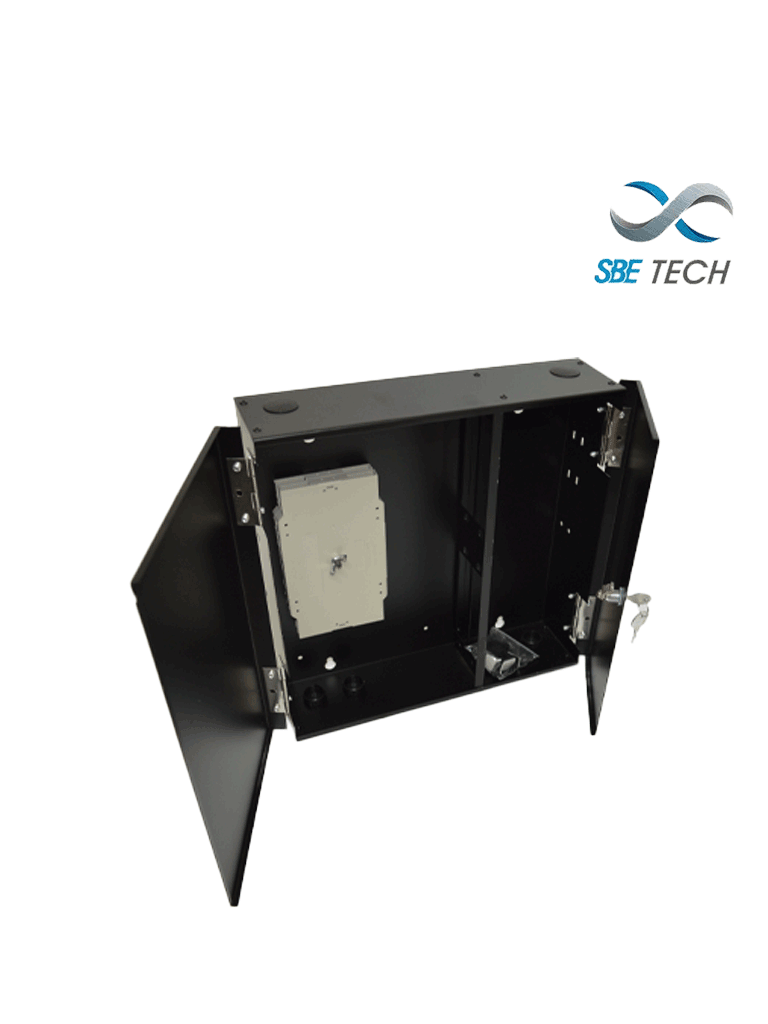 SBE TECH SBE-LFO12/24- Distribuidor de Fibra Optica hasta 24 coples