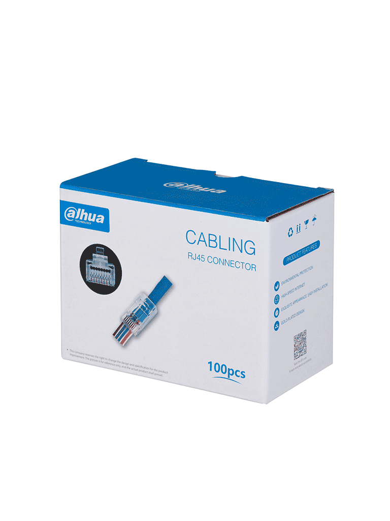 Bundle NVR+2BulletIP -Compra 1 NVR NVR1104HS-P-S3 de 4 Canales y llévate mas 2 cámaras IPC-B1E20  / Bobina de 100 metros/ Caja con 100 Plugs/ Pinza de corte  de Plugs/ Disco duro de 1TB/