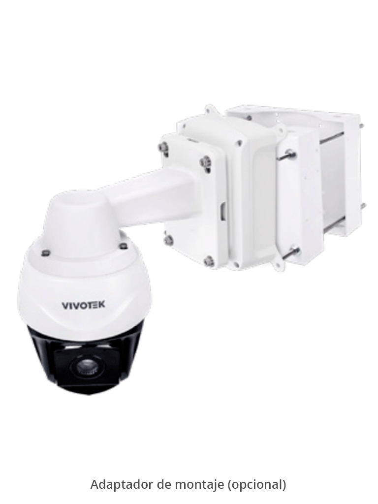 VIVOTEK SD9368-EHL - Cámara IP PTZ Exterior de 2 MP, con Zoom Óptico 40x, también con Smart IR 250m, Protección Nema4X/IP66/IK10, EIS, WDR Pro, Smart Tracking y Ciberseguridad Trend Micro, certificado NDAA, ONVIF y Deep Search.