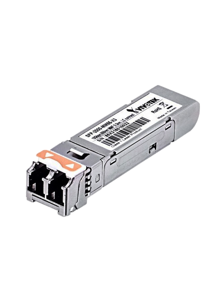 VIVOTEK SFP-2000-MM85-X3 - TRANSCEPTOR SFP FIBRA OPTICA/ 10G/ MINI GBIC/ MULTIMODO 850NM/ 0.3 KM/ CONECTOR LC