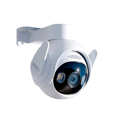 IMOU Cruiser 2 2k (IPC-GS7EN-3M0WE) - Cámara IP PT WiFi de 3MP, Full Color, con IMOU SENSE, audio bidireccional, sirena de 110dB, seguimiento inteligente, detección avanzada, IP66 y ranura MicroSD