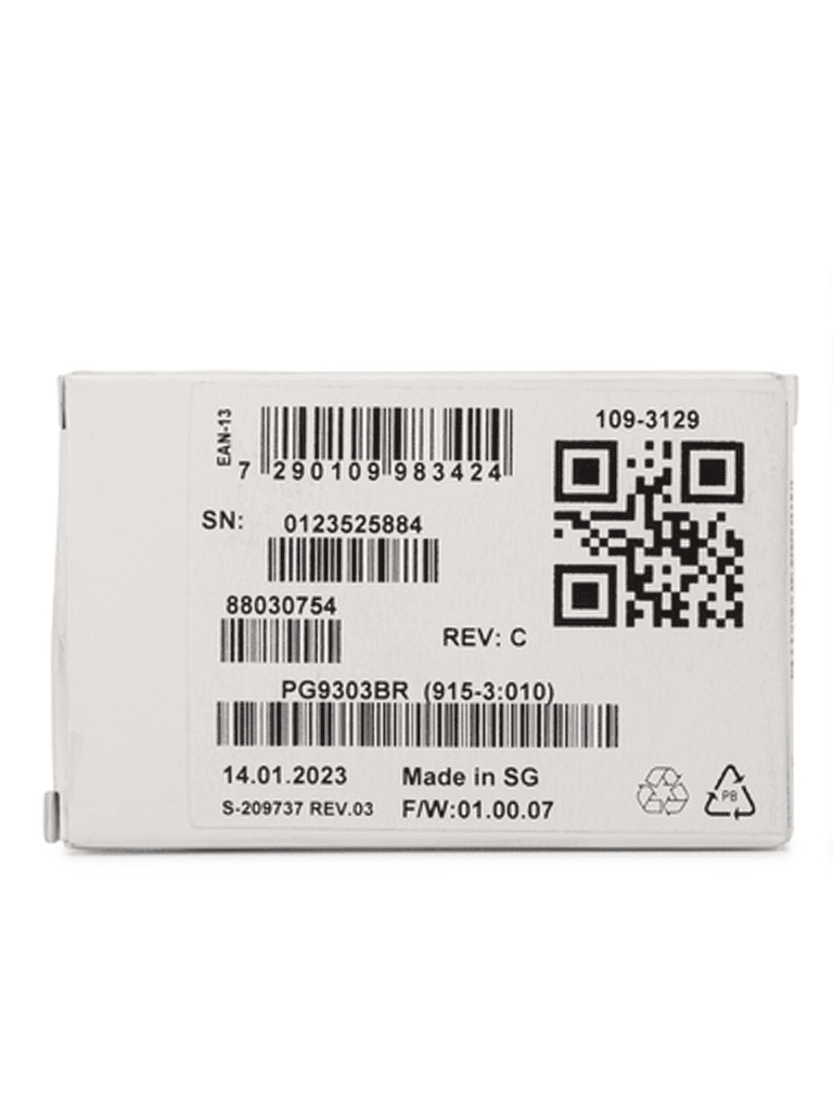 DSC PG9303BR - Contacto Magnético ultradelgado Inalámbrico con tecnología Power G compatible con NEO, PRO, Qolsys e IoTega