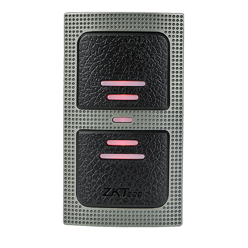 ZKTECO KR500 - Lector Esclavo de Tarjetas  ID 125 Khz/  IP65/  Wiegand 26/ LED Indicador de Estado