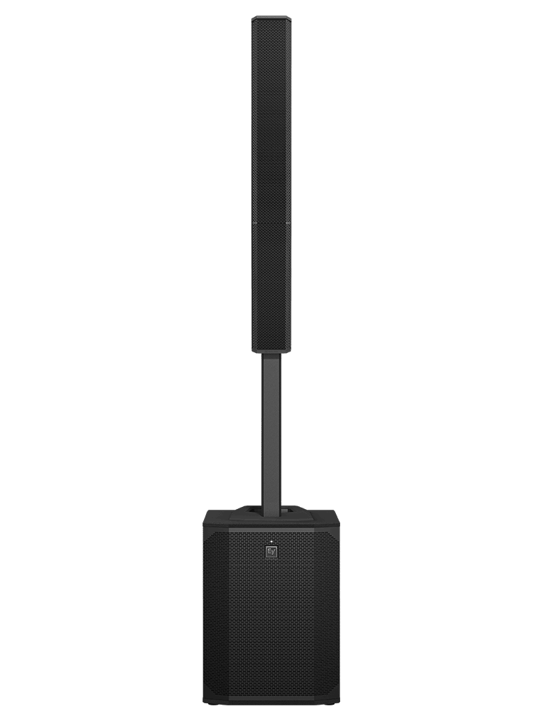 ElectroVoice M_EVOLVE70 - Sistema de Altavoz Portatil Amplificado / Bluetooth / Columna 8x4.7" / Subwoofer 15" / Negro