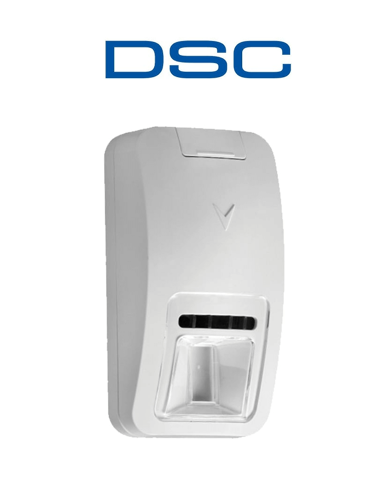 DSC PG9984P - Detector de Movimiento Óptica de espejo doble tecnología Pasivo y Microondas Inalámbrico Power G compatible con NEO, PRO, Qolsys e IoTega