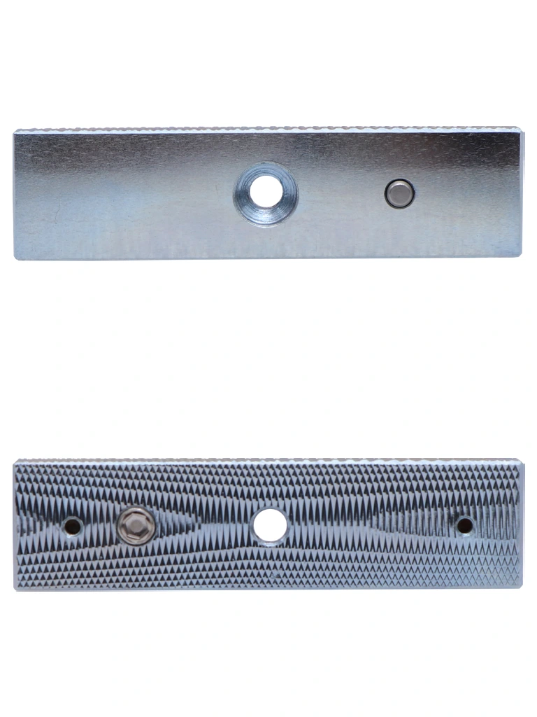 ZKTECO LM120 - Cerradura Magnética para Uso Interior, Fuerza de Sujeción 120kg, 12/24 VCC, Fail Safe, Compatible con Puertas de Madera, Vidrio y Metálicas