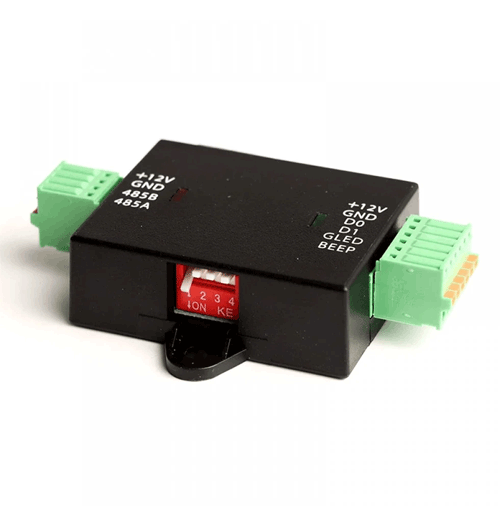 ZKTECO WR485 - Convertidor de Conexión RS485 a Wiegand / Compatible con Panel de Control de Acceso C2260