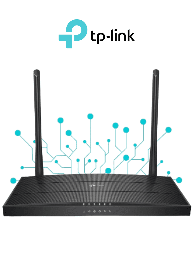 TP-LINK - XC220-G3v - GPON Router inalámbrico N de 300 Mbps con frecuencia de 2.4 GHz. Equipado con 1 puerto GPON SC-APC, 2 puertos LAN (1 Gigabit Ethernet, 1 Fast Ethernet) y 1 puerto POTS (FXS). Compatible con AgiNet Config y AgiNet ACS.