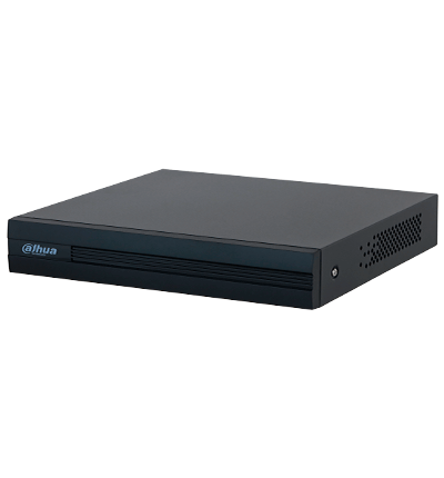 DAHUA KIT/XVR1B08-I/4-B1A21N-U - Kit de Videovigilancia con DVR Cooper-I WizSense, IA, 8 canales +2 IP o Hasta 10 Canales IP  y 4 cámaras B1A21-U de 2MP. Graba en H.265+  y permite búsqueda de humanos y vehículos con SMD Plus.