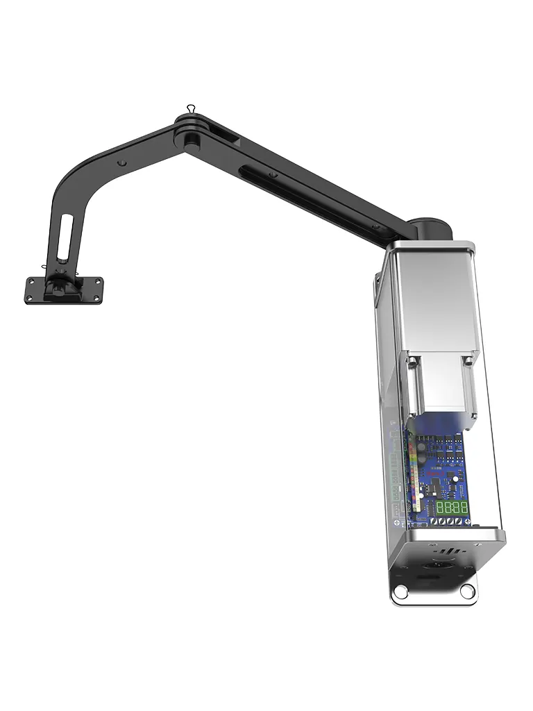 ZKTECO ZK-SHD-190L – Automatizador de Puerta Abatible de Montaje Lateral hasta 260 kg, IPX4, Velocidad Ajustable y 1 Millón de Ciclos