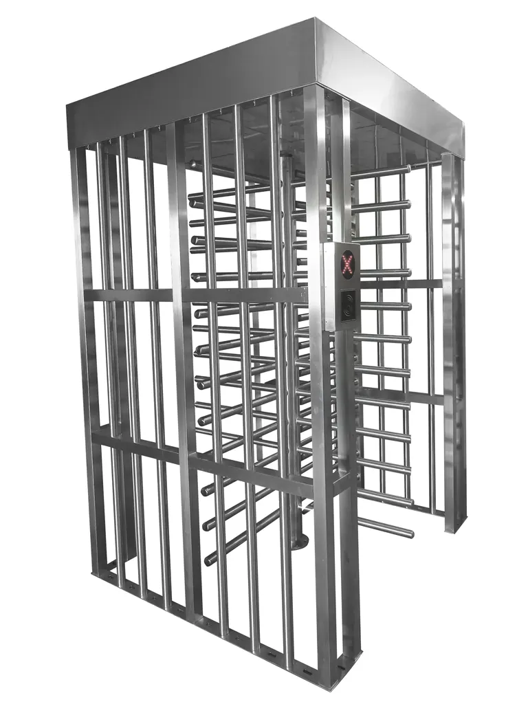 WEJOIN WJFTH603B - Torniquete de Cuerpo Completo Full Height para Control de Acceso | Uso Exterior | Compatible con RFID, Huella y QR | Seguridad Industrial | 5 Millones de Ciclos